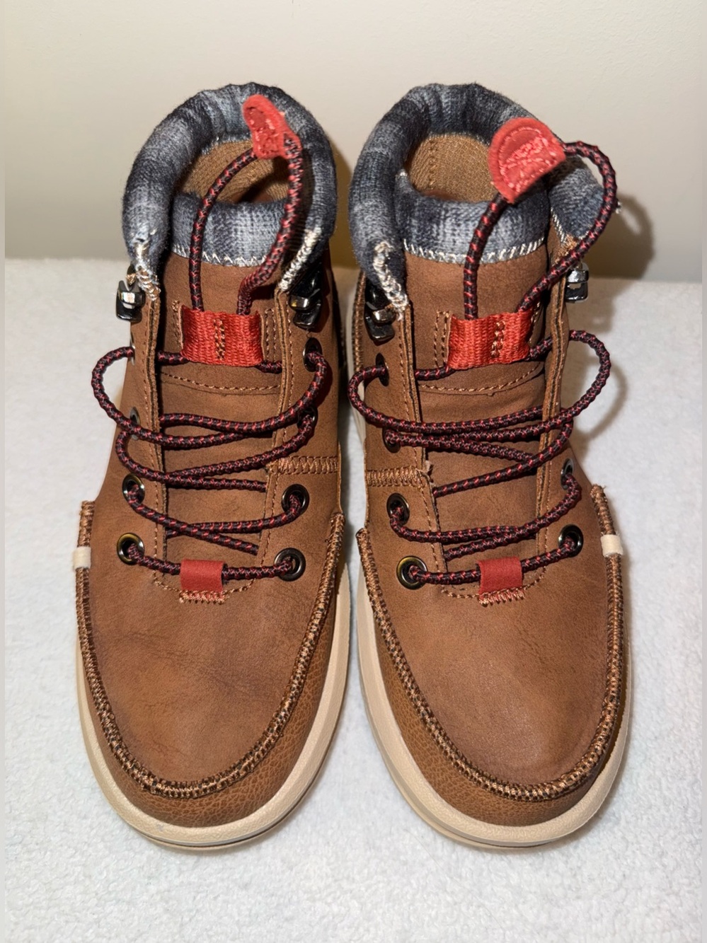 HEYDUDE Kids' Bradley Classic boots, size C12, NWOT